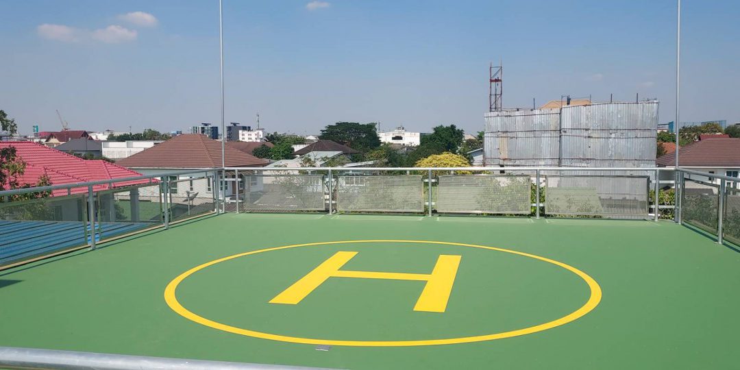 Supersoft WS – helipad.