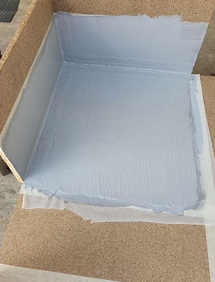 Waterproofing mock-up with Casali ABM