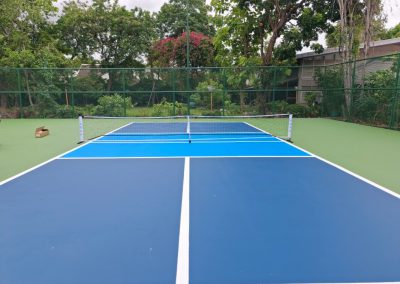 Pickleball courts – private project with Supersoft WS system
