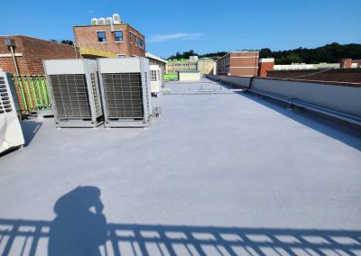 Acryroof Plus Fibro on rooftop - public school 2