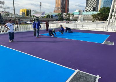 Pickleball courts Ontrack Station at National Stadium Bangkok 7