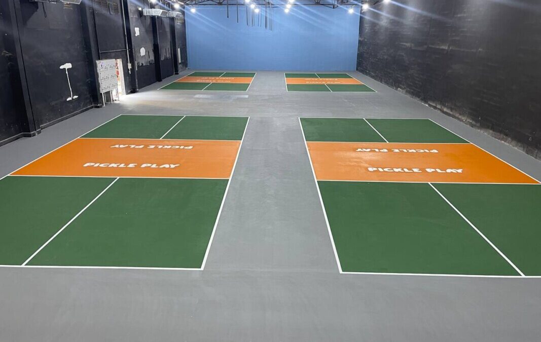 Indoor Pickleball courts in Cambodia