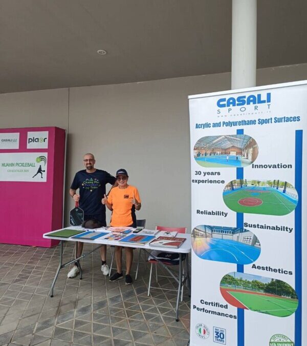 Casali ABM sponsor at Hua Hin Pickleball Challenger