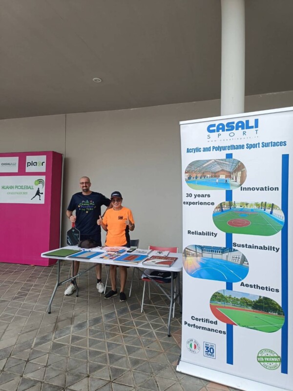 Casali ABM sponsor at Hua Hin Pickleball Challenger Casali ABM sponsor at Hua Hin Pickleball Challenger