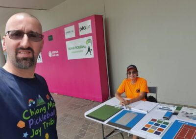 Casali ABM sponsor at Hua Hin Pickleball Challenger 4