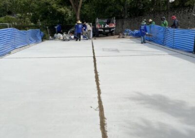 Epobase A - application on a concrete surface 4