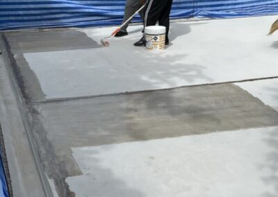 Epobase A - application on a concrete surface 5