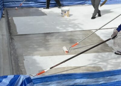 Epobase A - application on a concrete surface 7