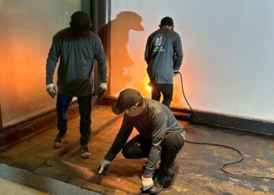 Viscogum membrane indoor application 4