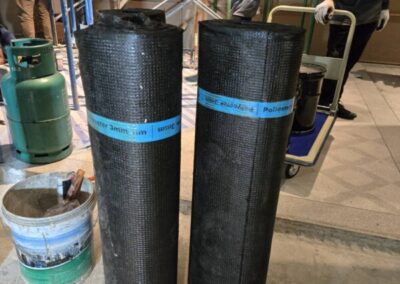 Viscogum membrane indoor application 2