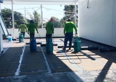 Viscogum application at Express Way Office Pattaya 4