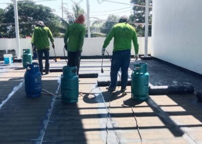 Viscogum application at Express Way Office Pattaya