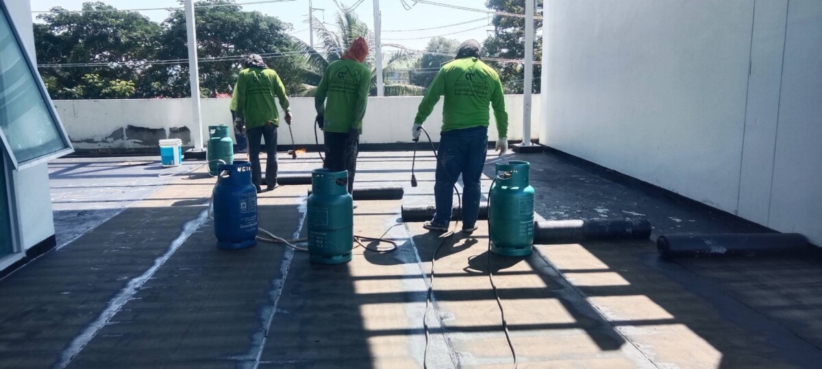 Viscogum application at Express Way Office Pattaya Viscogum application at Express Way Office Pattaya