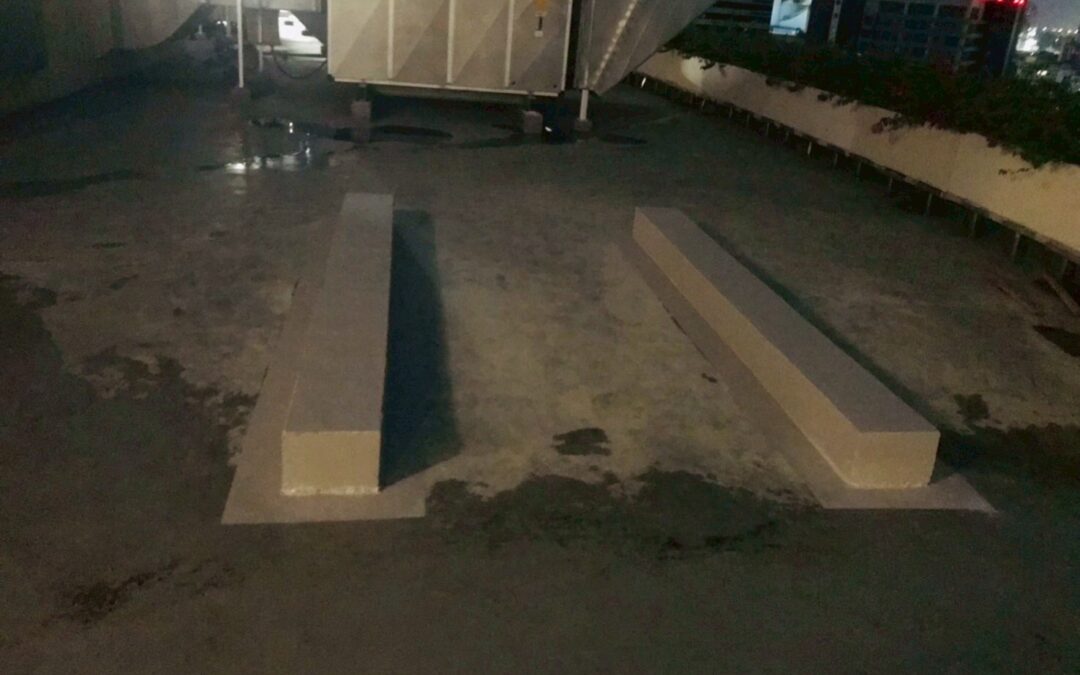Acryrubber at Paragon on machine stand